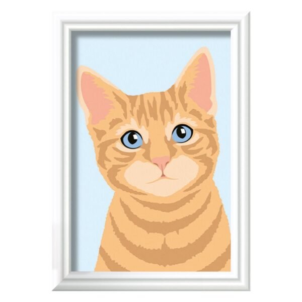 Ravensburger CreArt Schilderen op Nummer Rode Kater - Afbeelding 2