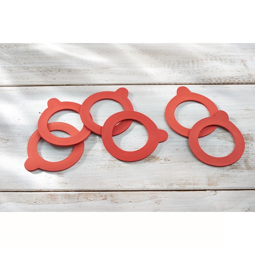 Leifheit 3214 Rubberen Weckringen 43x71 mm 6 Stuks - Afbeelding 2