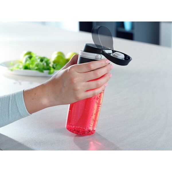 Leifheit 3263 Flip Tritan Drinkfles 550 ml Rood - Afbeelding 4
