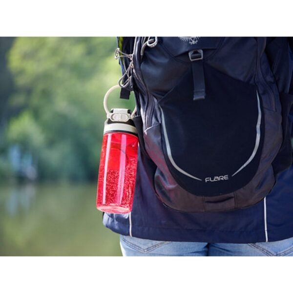 Leifheit 3263 Flip Tritan Drinkfles 550 ml Rood - Afbeelding 5