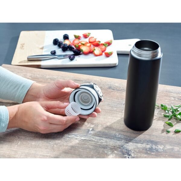 Leifheit 3271 Flip Isoleerbeker 600 ml Zwart - Afbeelding 2