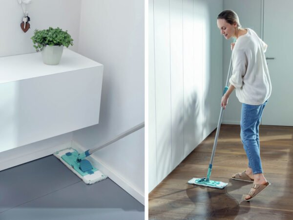 Leifheit 55512 Powerclean M 33cm Vloerwisser met Telescoopsteel 88-145cm - Afbeelding 2