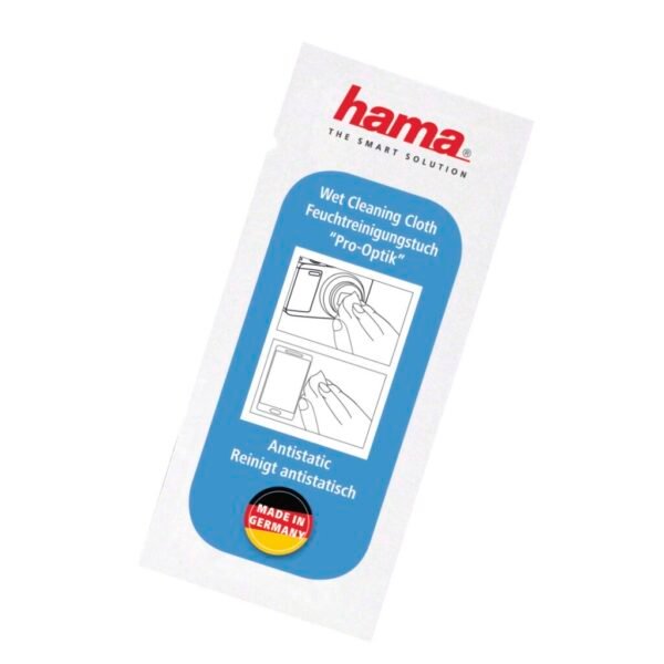 Hama Reinigingsset Met 30 Vochtige Doekjes Pro-Optik En 1 Microvezeldoekje - Afbeelding 3