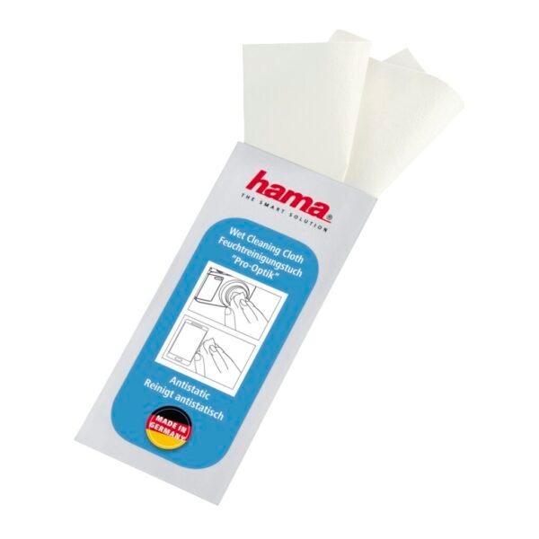 Hama Reinigingsset Met 30 Vochtige Doekjes Pro-Optik En 1 Microvezeldoekje - Afbeelding 4