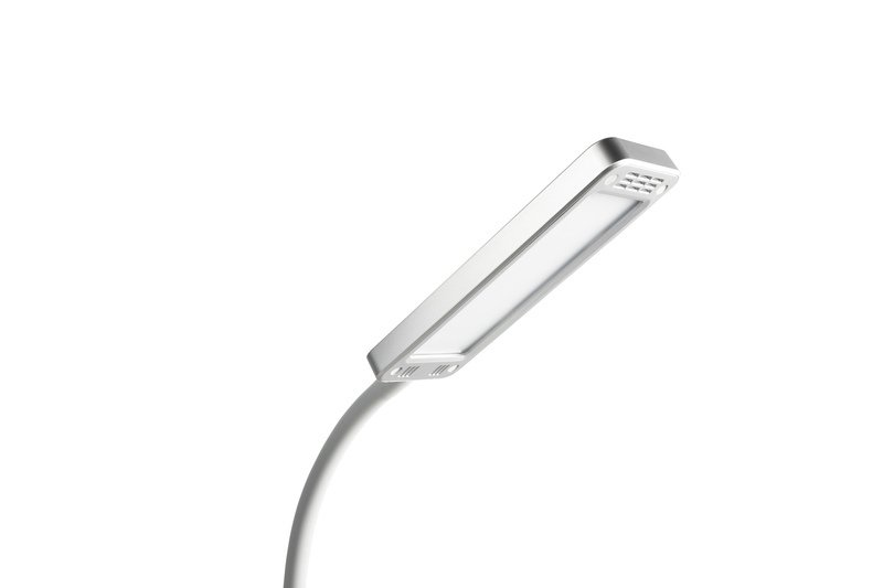 Alco AL-907-28 Bureaulamp Zilver LED 230v 6W Dimbaar 43cm - Afbeelding 3