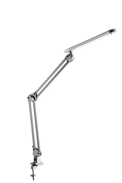 Alco AL-962-28 Bureaulamp Zilver LED Met Klem 230V 7w 50cm - Afbeelding 2