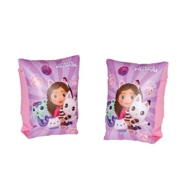 Gabby's Dollhouse Zwemmouwtjes 1-6 Jaar Roze/Paars - Afbeelding 2