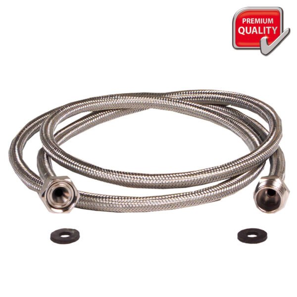 Scanpart F156 Waterkraan Verlengslang 1M - Afbeelding 2