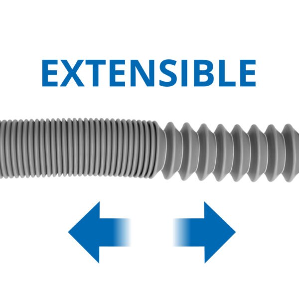 Scanpart 1120120016 F131 Afvoerslang 19mm Rekb. 1,2-4mt - Afbeelding 3