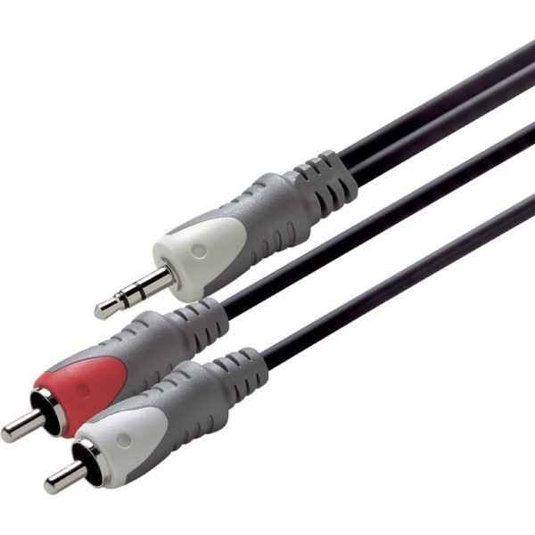 Scanpart Aansluitkabel 3.5 S(m)-2tulp(m) 3.0m - Afbeelding 2