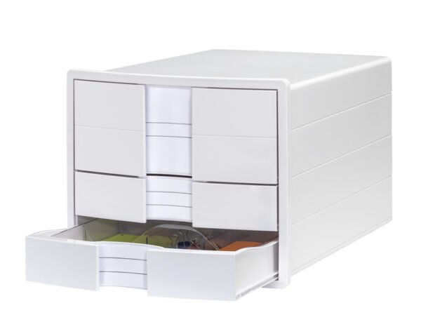HAN HA-1017-12 Ladenkast Impuls Wit 3 Gesloten Laden, Met Inzet - Afbeelding 2