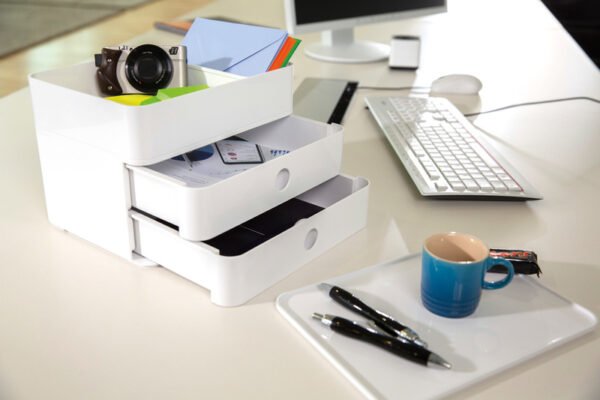 HAN HA-1100-12 Smart-box Plus Allison 2 Lades En Box Sneeuw Wit - Afbeelding 3