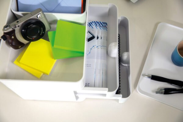 HAN HA-1100-12 Smart-box Plus Allison 2 Lades En Box Sneeuw Wit - Afbeelding 4