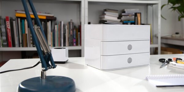 HAN HA-1100-12 Smart-box Plus Allison 2 Lades En Box Sneeuw Wit - Afbeelding 6