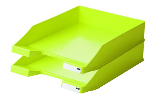 HAN HA-1027-X-50 Brievenbak A4 Standaard Plastic Trend Colour Lemon - Afbeelding 2