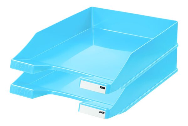 HAN HA-1027-X-54 Brievenbak A4 Standaard Plastic Trend Colour Lichtblauw - Afbeelding 2