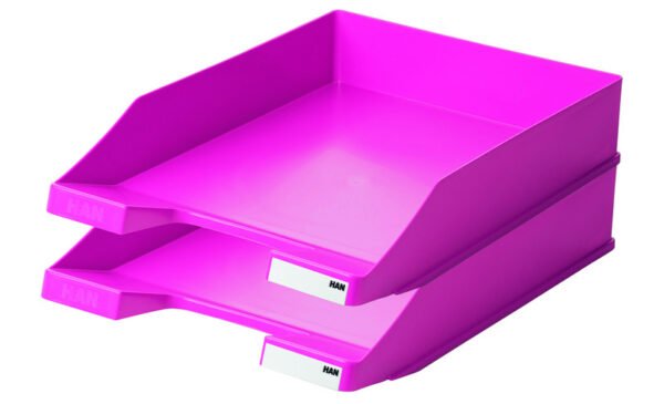 HAN HA-1027-X-56 Brievenbak A4 Standaard Plastic Trend Colour Roze - Afbeelding 2