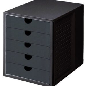 HAN HA-1450-13 Ladenkast Met 5 Gesloten Laden Zwart