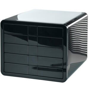 HAN HA-1551-13 Ladenkast I-Box Met 5 Gesloten Laden Zwart