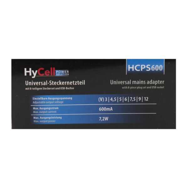 Ansmann Hycell Universeel Voeding 7,2w 600ma - Afbeelding 3