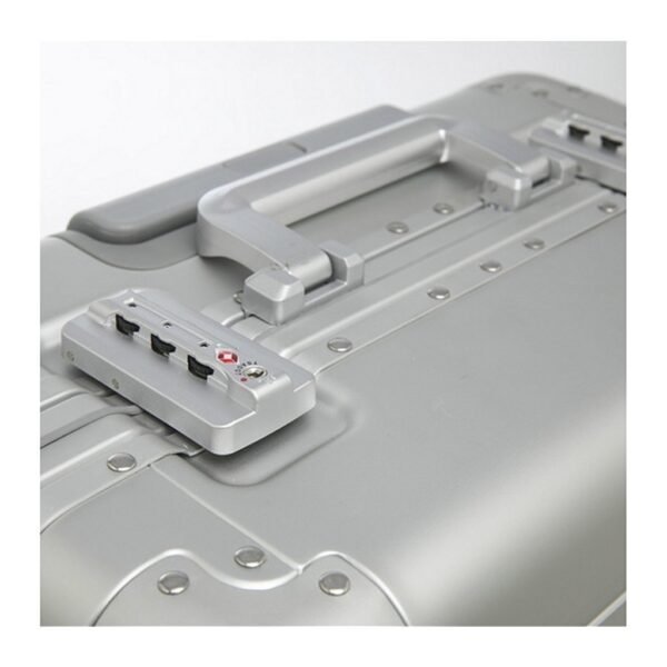 Alumaxx JU-45192 Aluminium Reistrolley GRAVITY + 4 Wielen 44x42x22.5 cm Zilver - Afbeelding 3