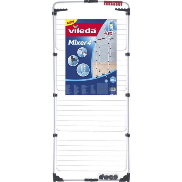 Vileda Mixer Droogrek 4 Wit/Grijs - Afbeelding 2