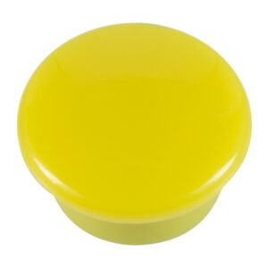 Westcott AC-E10803 Magneet Geel Pak à 10st. Ø 15x8mm, 100g