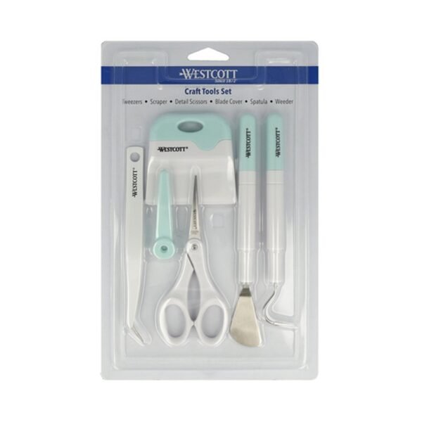 Westcott AC-17858 Crafttoolset 6-delig - Afbeelding 2