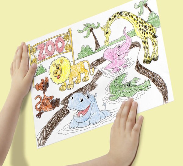 Info Notes IN-8719-08 Kleurboek 300mm X 200mm Colouring Book - Afbeelding 2