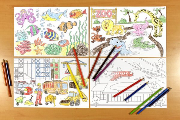 Info Notes IN-8719-08 Kleurboek 300mm X 200mm Colouring Book - Afbeelding 7