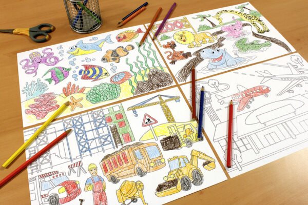 Info Notes IN-8719-08 Kleurboek 300mm X 200mm Colouring Book - Afbeelding 9