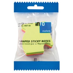 Info Notes IN-5827-39 Info Shaped Sticky Notes 67x68 Pijl 200 Vel