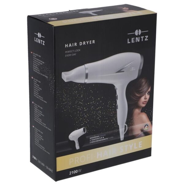 Lentz 74306 Föhn 2200W Wit - Afbeelding 4