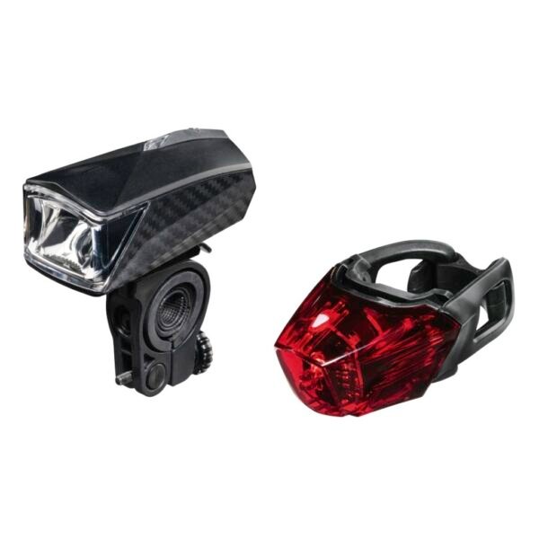 Hama Fietsverlichting-set Profi L.E.D. Achterlicht/koplamp + Batterijen