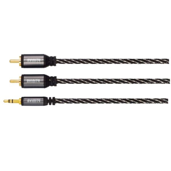 Avinity Audiokabel 2 Cinch-stekkers - 3,5-mm-jack Stereo 3,0 M - Afbeelding 2