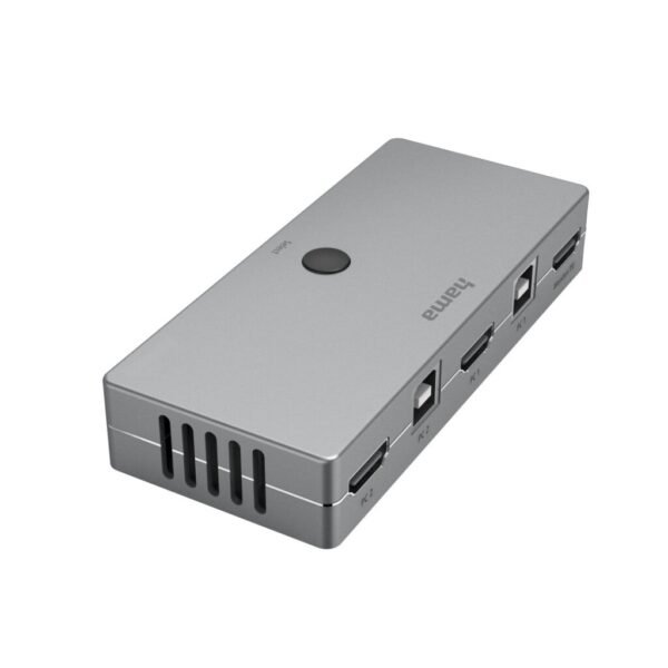 Hama KVM-switch 4-poorten 3x USB-A 1x HDMI Incl. Kabel - Afbeelding 2