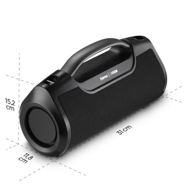 Hama Bluetooth®-luidspreker Mate Pro Waterdicht IPX6 PowerPack 60W Zw - Afbeelding 9