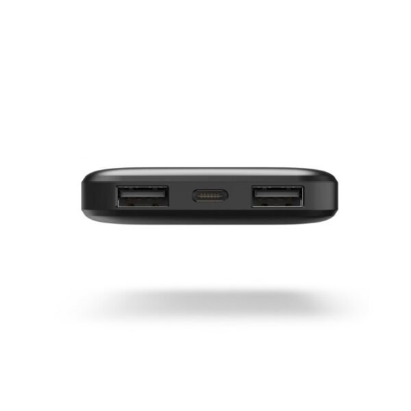 Hama Power Pack Pocket 5 5000mAh Uitgangen: 2x USB-A Antraciet - Afbeelding 2