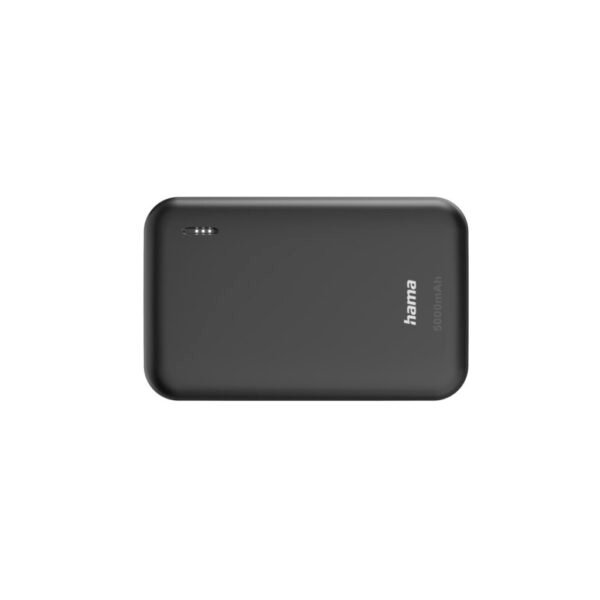 Hama Power Pack Pocket 5 5000mAh Uitgangen: 2x USB-A Antraciet - Afbeelding 3