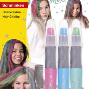 Eberhard Faber EF-579205 Haarkrijt Metallic Kleuren 3 Stuks