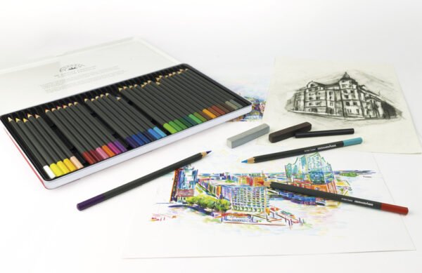 Eberhard Faber EF-516136 Kleurpotloden Metaaletui A 36 Stuks - Afbeelding 2