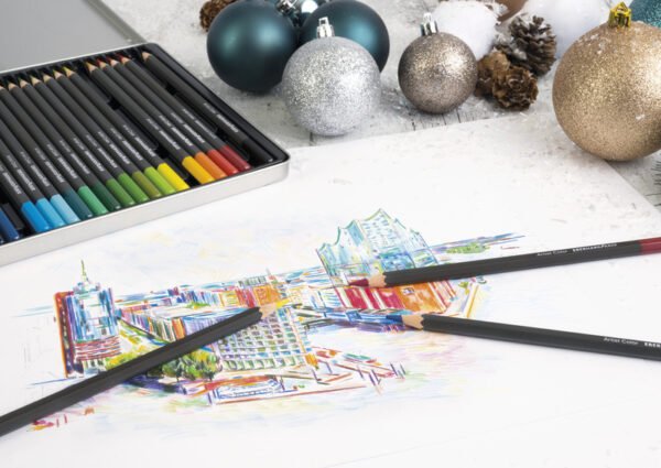 Eberhard Faber EF-516148 Kleurpotloden Metaaletui A 48 Stuks - Afbeelding 3