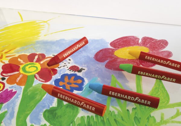 Eberhard Faber EF-524112 Raamkrijt Etui A 12 Stuks Assorti - Afbeelding 2