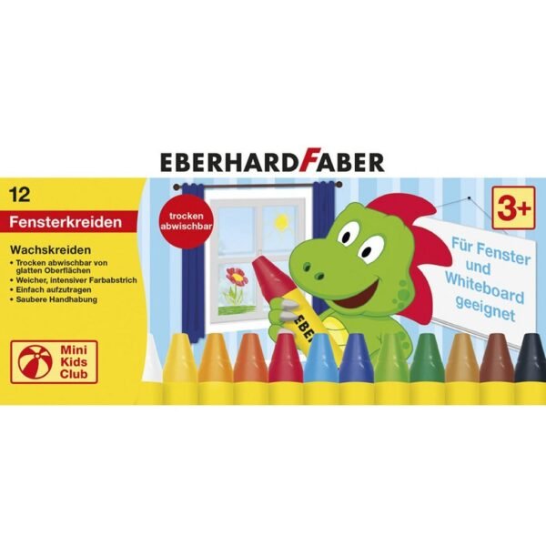 Eberhard Faber EF-524112 Raamkrijt Etui A 12 Stuks Assorti - Afbeelding 4