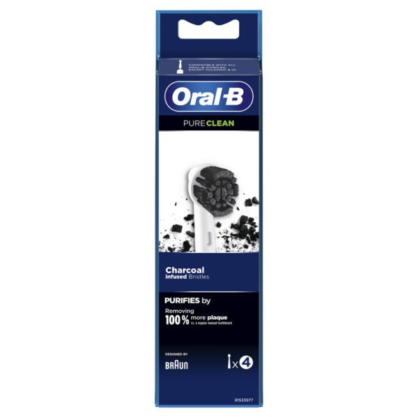 Oral-B Pure Clean EB20CH Opzetborstels 4 Stuks - Afbeelding 3