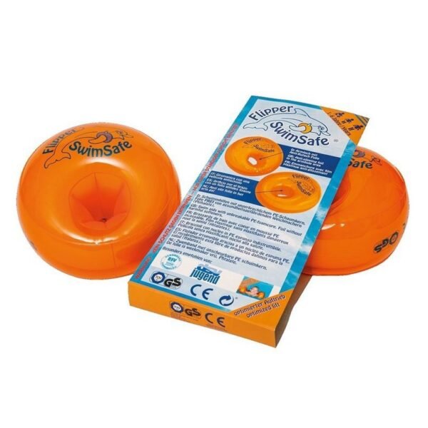 SwimSafe Zwemmouwtjes Flipper Oranje 2 Stuks - Afbeelding 2