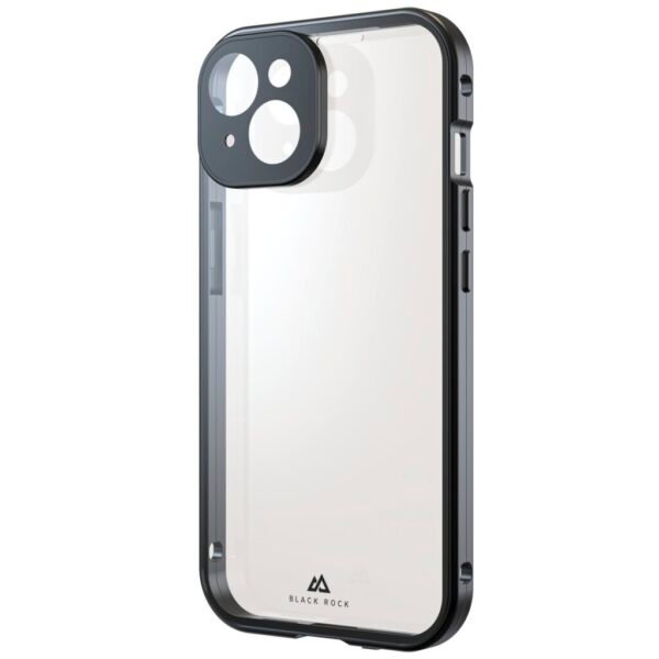 Black Rock 360 Glass Cover Voor Apple IPhone 15 Zwart - Afbeelding 2