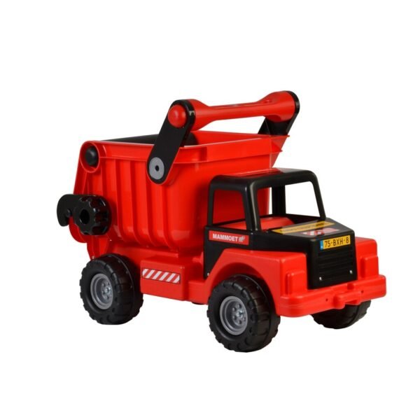 Polesie Mammoet Mega Kiepwagen Rood/Zwart - Afbeelding 2