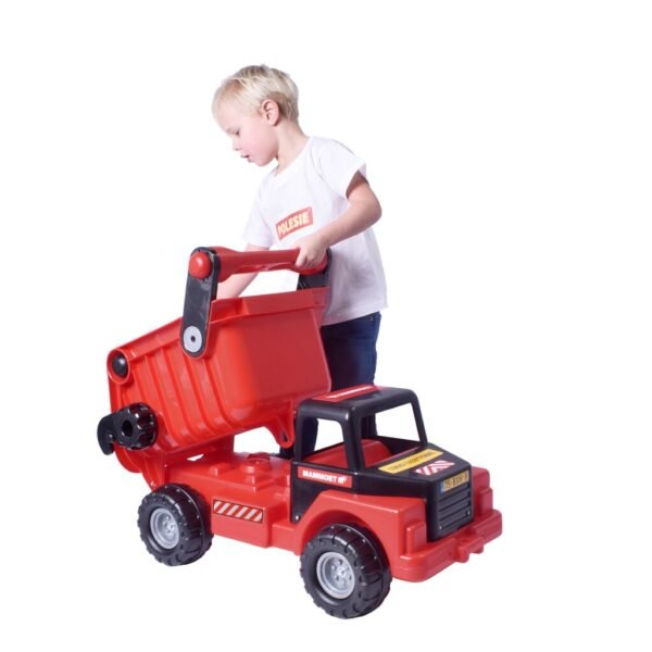 Polesie Mammoet Mega Kiepwagen Rood/Zwart - Afbeelding 3