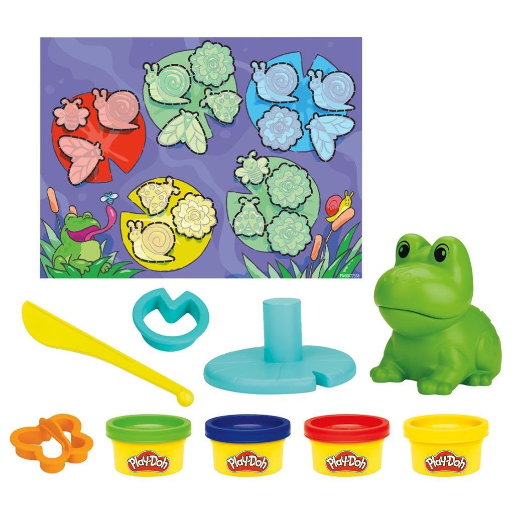 Play-Doh Kikker en Kleuren Starter Set - Afbeelding 2